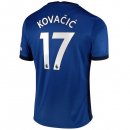 Maillot Chelsea NO.17 Kovacic Domicile 2020 2021 Bleu Pas Cher