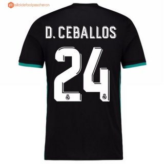Maillot Real Madrid Exterieur D.Ceballos 2017 2018 Pas Cher Maillot Real Madrid Exterieur D.Ceballos 2017 2018 Pas Cher