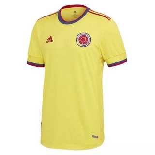 Thailande Maillot Columbia Domicile 2021 Jaune Pas Cher Thailande Maillot Columbia Domicile 2021 Jaune Pas Cher