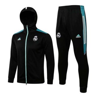 Sweat Shirt Capuche Real Madrid 2022 Noir