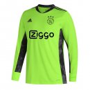 Thailande Maillot Ajax ML Gardien 2020 2021 Vert Pas Cher