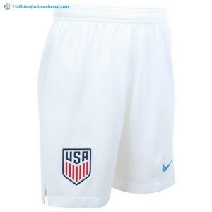 Pantalon États Unis Domicile 2018 Blanc Pas Cher