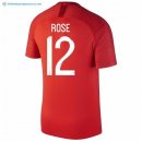 Maillot Angleterre Exterieur Rose 2018 Rouge Pas Cher