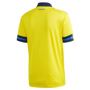 Maillot Suède Domicile 2020 Jaune Pas Cher