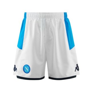 Pantalon Napoli Domicile 2019 2020 Blanc Bleu Pas Cher