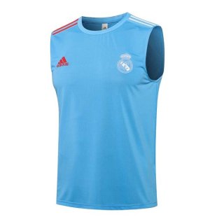 Maillot Real Madrid Sans Manches 2022 Bleu Maillot Real Madrid Sans Manches 2022 Bleu