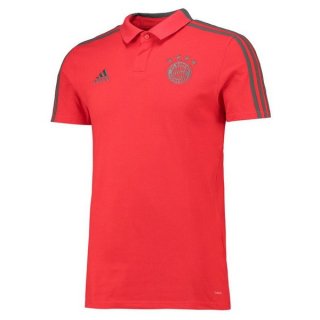 Polo Bayern Munich 2018 2019 Rouge Pas Cher