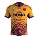 Maillot Brisbane Broncos Edición Conmemorativa 2018 Jaune Pas Cher