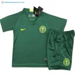 Maillot Nigeria Exterieur Enfant 2018 Vert Pas Cher