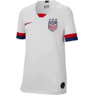 Thailande Maillot États Unis Domicile 2019 Blanc Pas Cher Thailande Maillot États Unis Domicile 2019 Blanc Pas Cher
