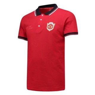 Polo Manchester United 20th Rouge Pas Cher Polo Manchester United 20th Rouge Pas Cher