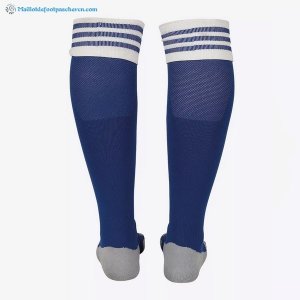 Chaussette Leicester City Domicile 2018 2019 Bleu Pas Cher