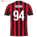 Maillot Milan Domicile Niang 2017 2018 Pas Cher