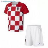 Maillot Croatie Domicile Enfant 2018 Rouge Pas Cher