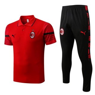 Polo AC Milan Ensemble Complet 2022 2023 Rouge Polo AC Milan Ensemble Complet 2022 2023 Rouge