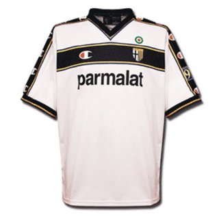Maillot Parma Champion Exterieur Retro 2002 2003 Blanc Pas Cher Maillot Parma Champion Exterieur Retro 2002 2003 Blanc Pas Cher