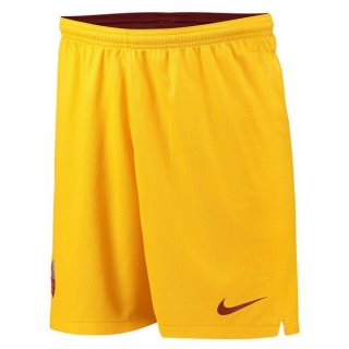 Pantalon As Roma Third 2018 2019 Jaune Pas Cher