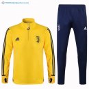 Survetement Juventus 2017 2018 Jaune Pas Cher