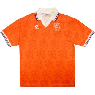 Maillot Pays-Bas Domicile Retro 1995 Orange Pas Cher