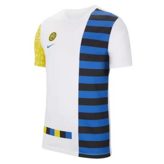 Entrainement Inter Milan 2021 2022 Blanc Bleu Jaune Pas Cher Entrainement Inter Milan 2021 2022 Blanc Bleu Jaune Pas Cher