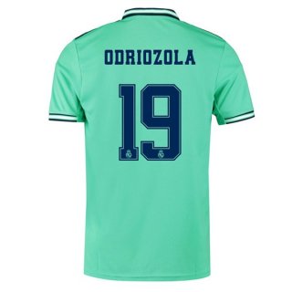 Maillot Real Madrid NO.19 Odriozola Third 2019 2020 Vert Pas Cher Maillot Real Madrid NO.19 Odriozola Third 2019 2020 Vert Pas Cher