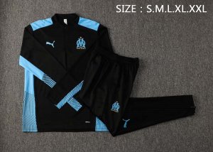 Training Top Marseille 2022 Noir Bleu