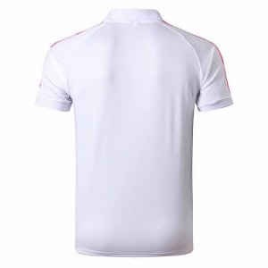 Polo Paris Saint Germain 2019 2020 Blanc Rose Pas Cher