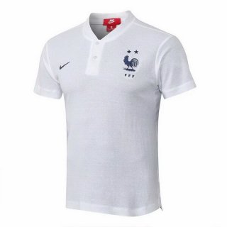 Polo France 2018 Blanc Bleu Pas Cher Polo France 2018 Blanc Bleu Pas Cher