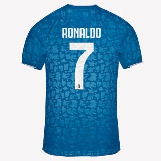 Maillot Juventus NO.7 Ronaldo Third 2019 2020 Bleu Pas Cher Maillot Juventus NO.7 Ronaldo Third 2019 2020 Bleu Pas Cher
