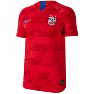 Thailande Maillot États Unis Domicile 2019 Rouge Pas Cher Thailande Maillot États Unis Domicile 2019 Rouge Pas Cher