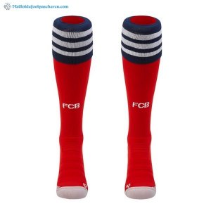 Chaussette Bayern Munich Domicile 2018 2019 Rouge Pas Cher