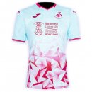 Thailande Maillot Swansea Exterieur 2020 2021 Bleu Pas Cher