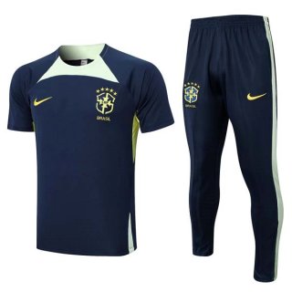 Maillot Brésil Ensemble Complet 2023 2024 Bleu