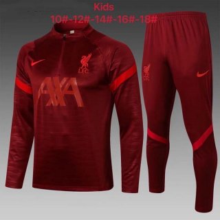Enfant Survetement Liverpool 2022 Rouge Enfant Survetement Liverpool 2022 Rouge