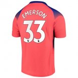 Maillot Chelsea NO.33 Emerson Third 2020 2021 Orange Pas Cher