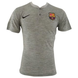 Polo Barcelona 2018 2019 Gris Pas Cher Polo Barcelona 2018 2019 Gris Pas Cher