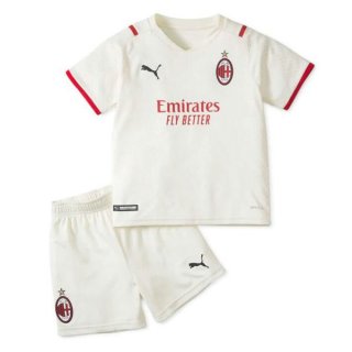 Maillot AC Milan Exterieur Enfant 2021 2022 Pas Cher