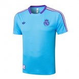 Maillot Entrainement Real Madrid 2025 2026 Bleu 4
