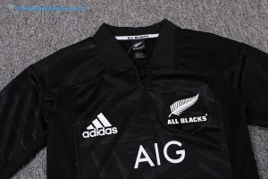 Maillot Rugby All Blacks 2017 2018 Noir Pas Cher