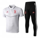 Polo Ensemble Complet Juventus 2019 2020 Rouge Negro Pas Cher