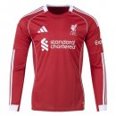 Thailande Maillot Liverpool Domicile ML 2025-2026