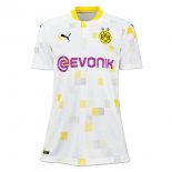 Maillot Borussia Dortmund Third Femme 2020 2021 Blanc Pas Cher