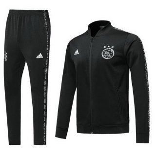 Survetement Ajax 2019 2020 Noir Blanc Pas Cher Survetement Ajax 2019 2020 Noir Blanc Pas Cher