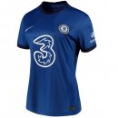 Maillot Chelsea Domicile Femme 2020 2021 Bleu Pas Cher