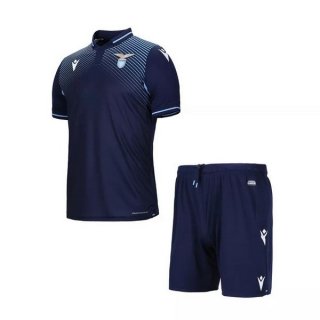 Maillot Lazio Exterieur Enfant 2020 2021 Bleu Pas Cher