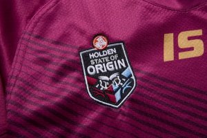 Maillot QLD Maroons 2018 Rouge Pas Cher