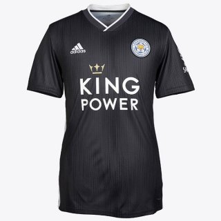 Maillot Leicester City Third Femme 2019 2020 Noir Pas Cher