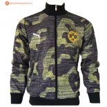 Veste Borussia Dortmund 2017 2018 Jaune Gris Pas Cher