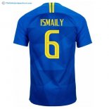 Maillot Brésil Exterieur Ismaily 2018 Bleu Pas Cher