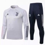 Survetement Juventus 2020 2021 Noir Gris Pas Cher